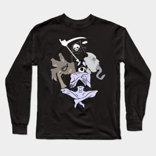 Even The Devil On My Shoulder Sometime Whispers Long Sleeve T-Shirt